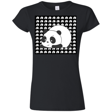 T-Shirts Black / S Panda Junior Slimmer-Fit T-Shirt