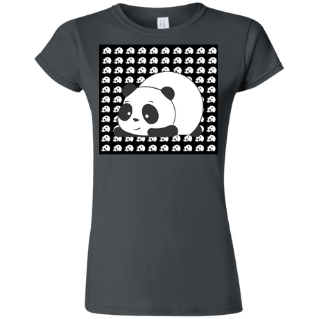 T-Shirts Charcoal / S Panda Junior Slimmer-Fit T-Shirt