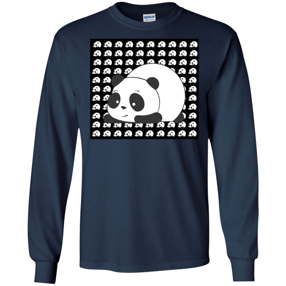 Panda Men's Long Sleeve T-Shirt