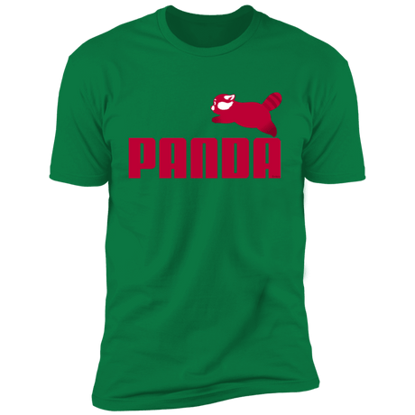 T-Shirts Kelly Green / S Panda Men's Premium T-Shirt