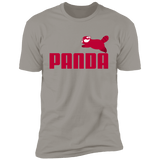 T-Shirts Light Grey / S Panda Men's Premium T-Shirt