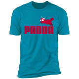 T-Shirts Turquoise / S Panda Men's Premium T-Shirt