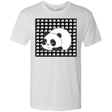 T-Shirts Heather White / S Panda Men's Triblend T-Shirt