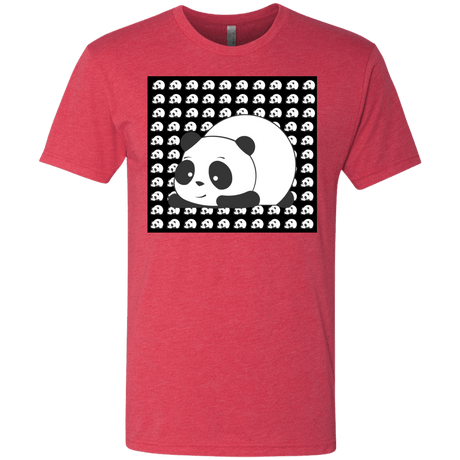 T-Shirts Vintage Red / S Panda Men's Triblend T-Shirt