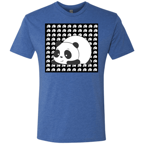 T-Shirts Vintage Royal / S Panda Men's Triblend T-Shirt