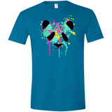 T-Shirts Antique Sapphire / S Panda Soul Men's Semi-Fitted Softstyle