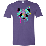 T-Shirts Heather Purple / S Panda Soul Men's Semi-Fitted Softstyle