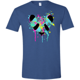 T-Shirts Heather Royal / X-Small Panda Soul Men's Semi-Fitted Softstyle
