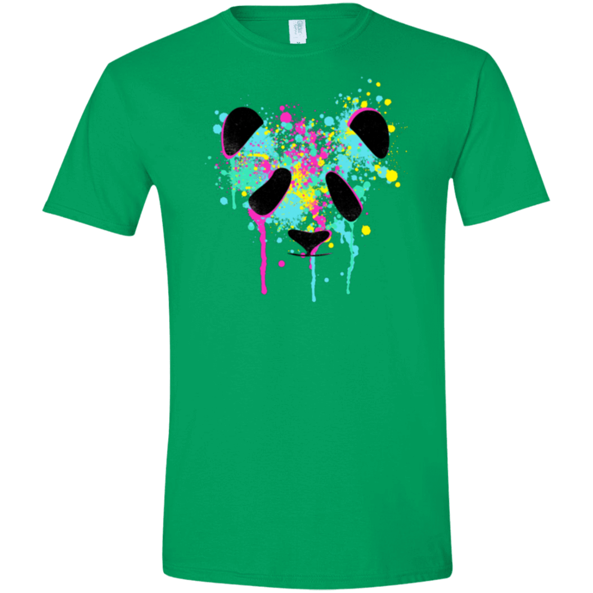 T-Shirts Irish Green / S Panda Soul Men's Semi-Fitted Softstyle