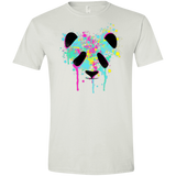 T-Shirts White / X-Small Panda Soul Men's Semi-Fitted Softstyle