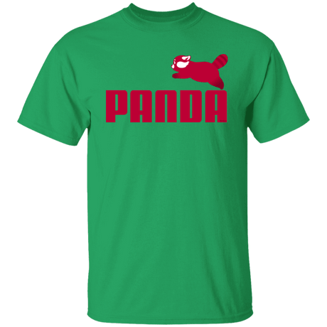 T-Shirts Irish Green / S Panda T-Shirt
