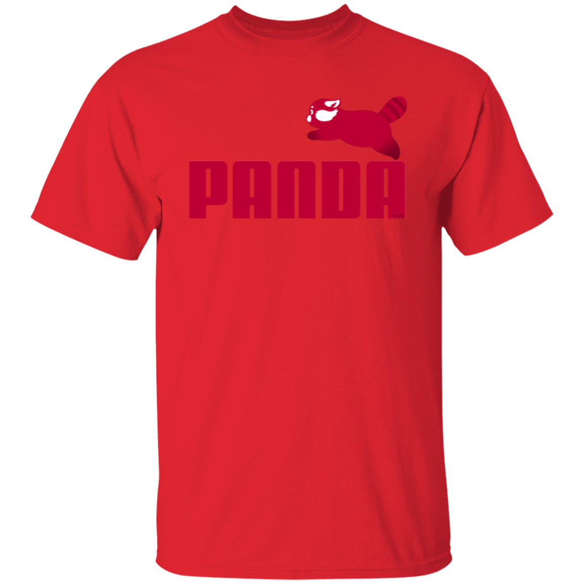 T-Shirts Red / S Panda T-Shirt