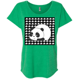 Panda Triblend Dolman Sleeve