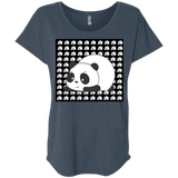 Panda Triblend Dolman Sleeve