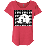 Panda Triblend Dolman Sleeve