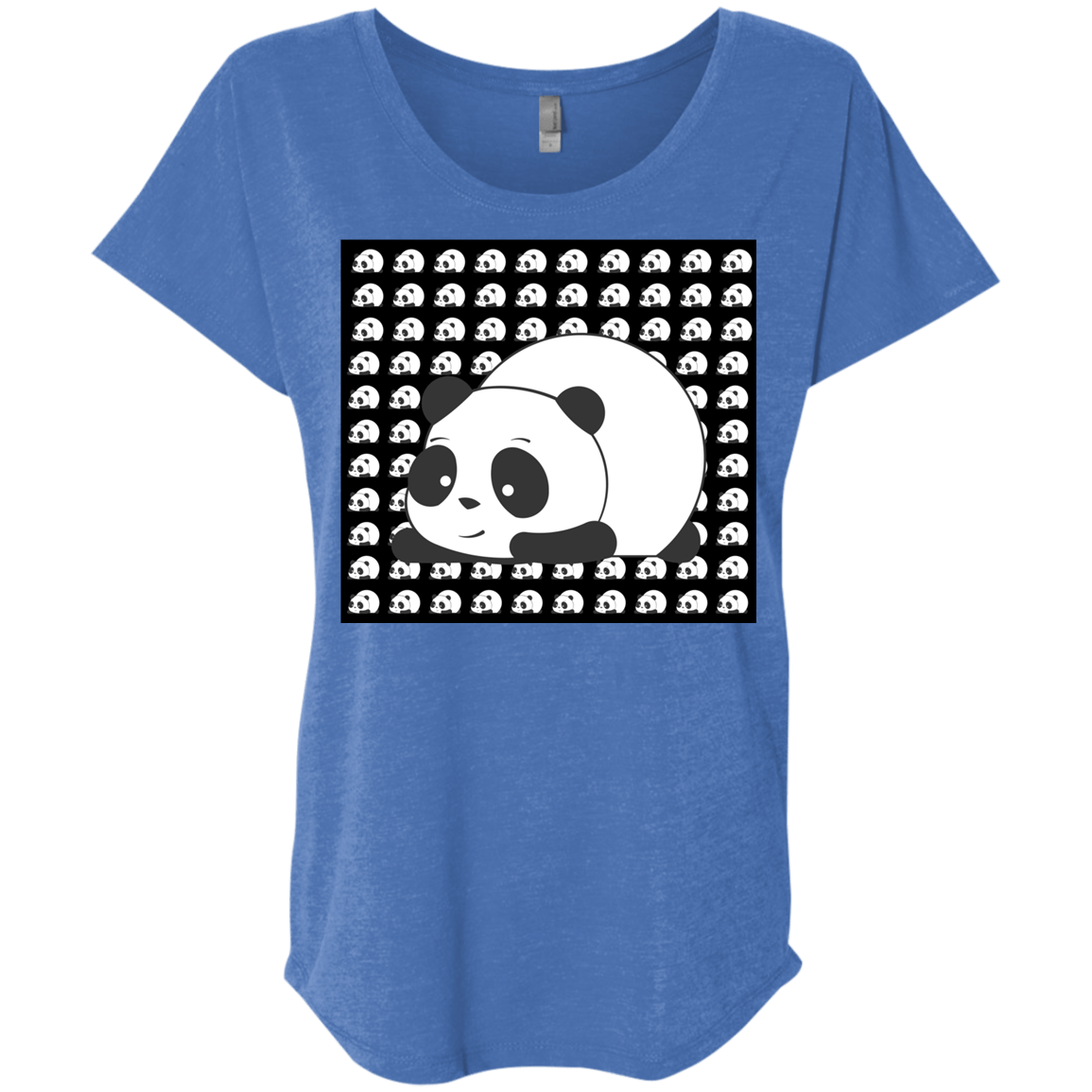 Panda Triblend Dolman Sleeve