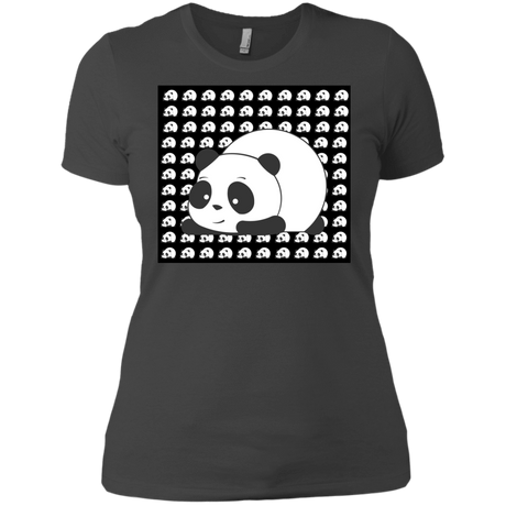 T-Shirts Heavy Metal / X-Small Panda Women's Premium T-Shirt