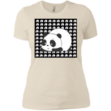 T-Shirts Ivory/ / X-Small Panda Women's Premium T-Shirt
