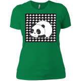 T-Shirts Kelly Green / X-Small Panda Women's Premium T-Shirt