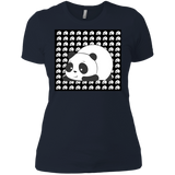 T-Shirts Midnight Navy / X-Small Panda Women's Premium T-Shirt