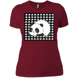 T-Shirts Scarlet / X-Small Panda Women's Premium T-Shirt