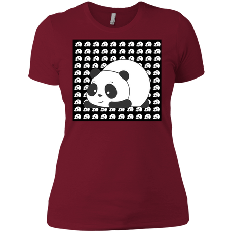 T-Shirts Scarlet / X-Small Panda Women's Premium T-Shirt