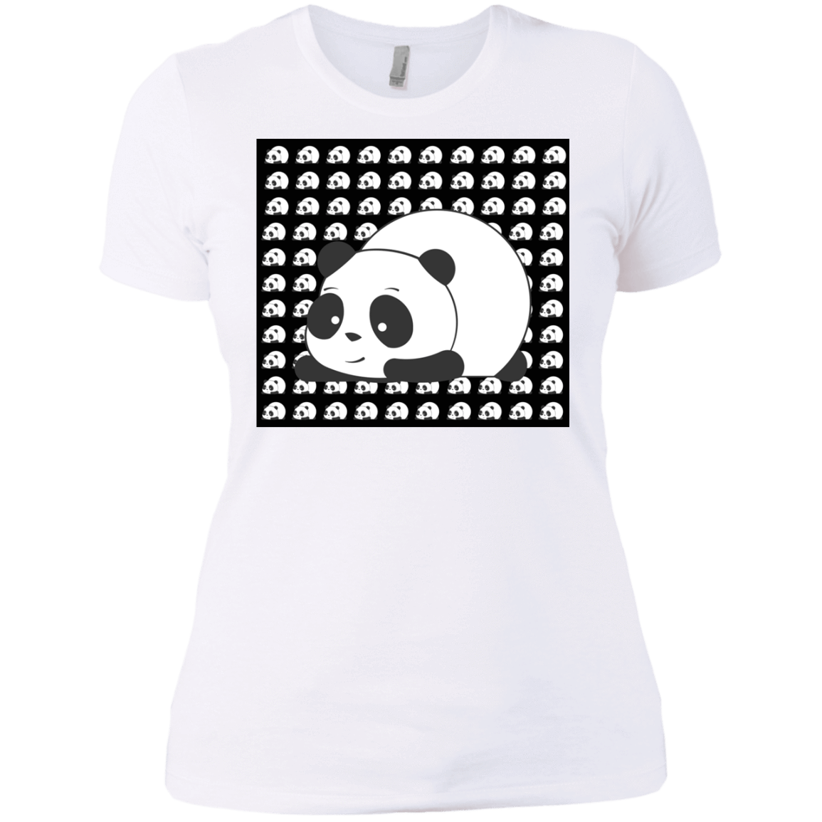 T-Shirts White / X-Small Panda Women's Premium T-Shirt