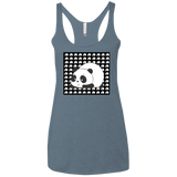 Panda Women's Triblend Racerback Tank