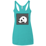 Panda Women's Triblend Racerback Tank