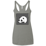 Panda Women's Triblend Racerback Tank