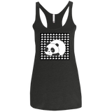 Panda Women's Triblend Racerback Tank