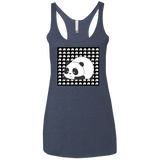 Panda Women's Triblend Racerback Tank