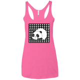 Panda Women's Triblend Racerback Tank
