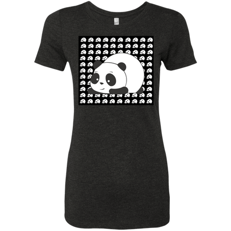 T-Shirts Vintage Black / S Panda Women's Triblend T-Shirt
