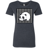 T-Shirts Vintage Navy / S Panda Women's Triblend T-Shirt