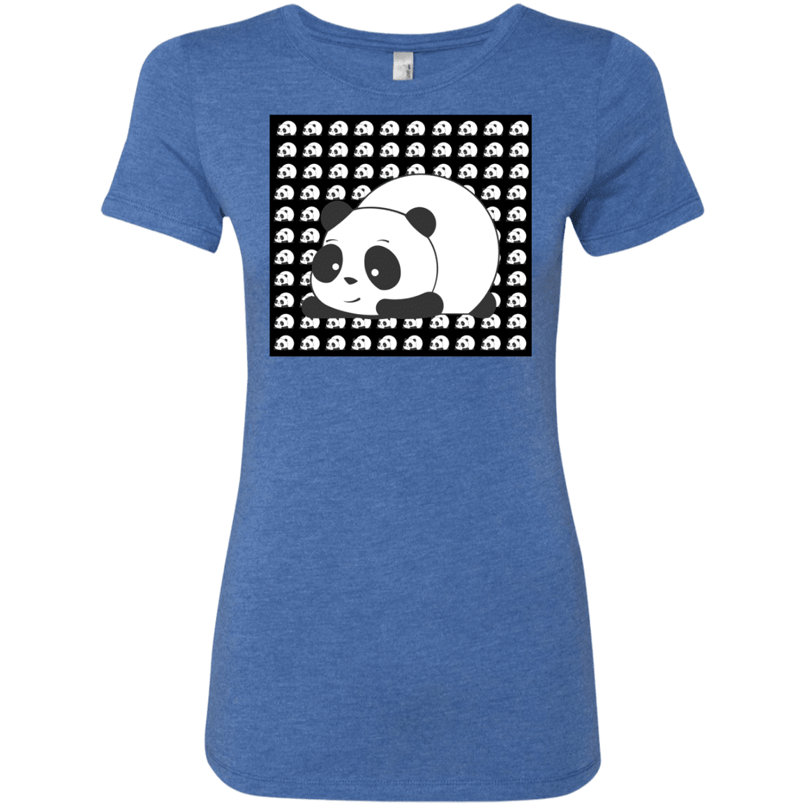 T-Shirts Vintage Royal / S Panda Women's Triblend T-Shirt