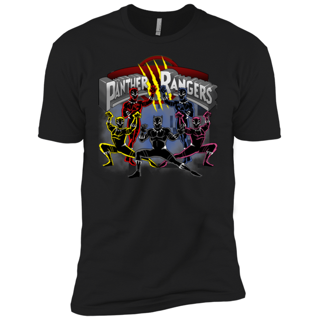 T-Shirts Black / YXS Panther Rangers Boys Premium T-Shirt