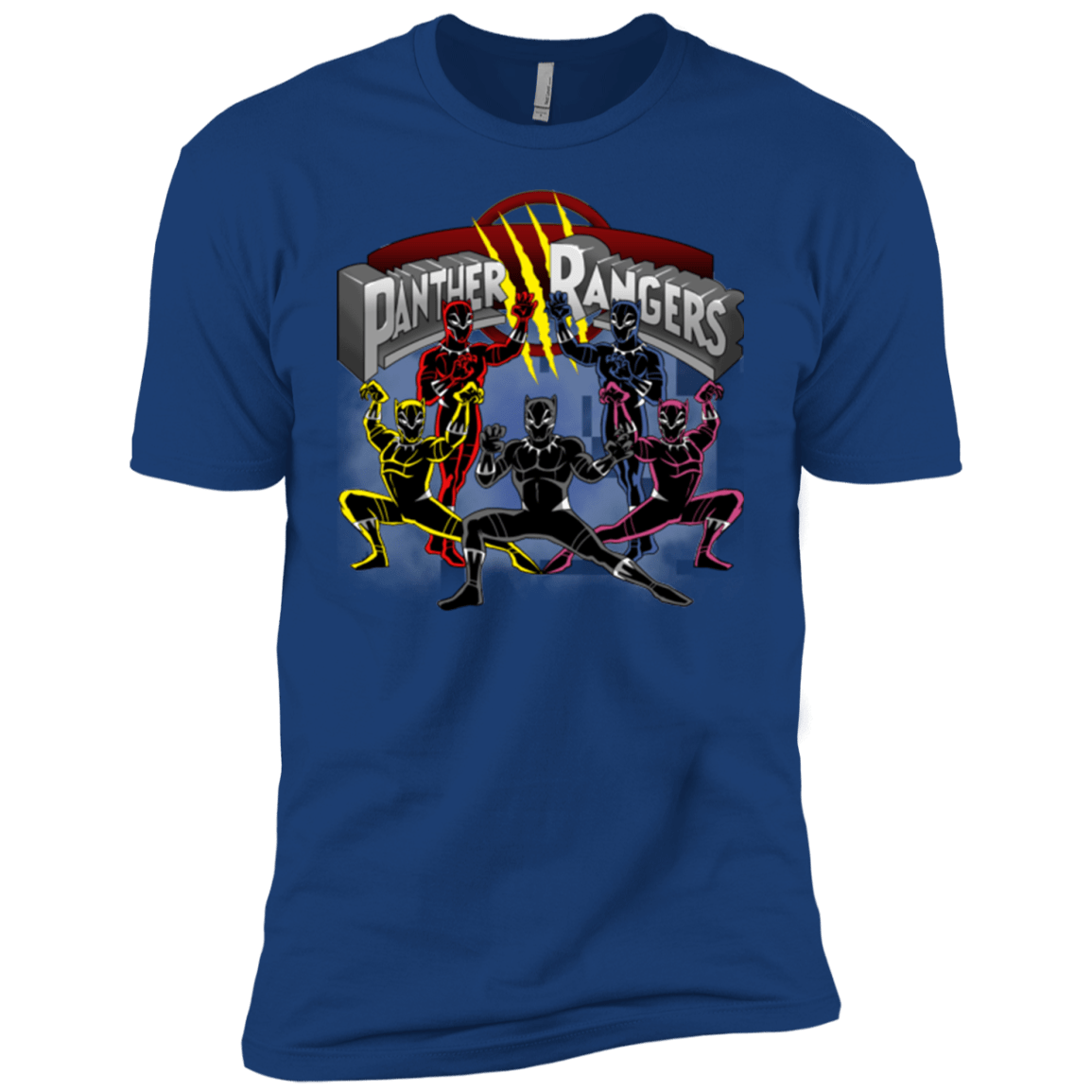 T-Shirts Royal / YXS Panther Rangers Boys Premium T-Shirt