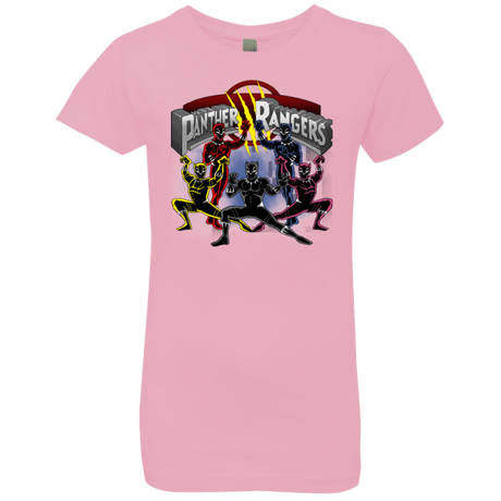 T-Shirts Light Pink / YXS Panther Rangers Girls Premium T-Shirt