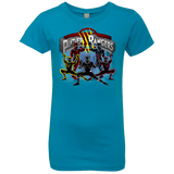 T-Shirts Turquoise / YXS Panther Rangers Girls Premium T-Shirt
