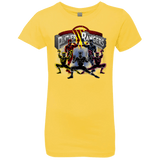 T-Shirts Vibrant Yellow / YXS Panther Rangers Girls Premium T-Shirt