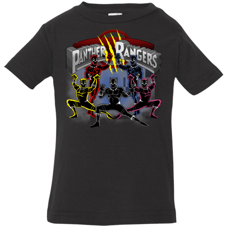 T-Shirts Black / 6 Months Panther Rangers Infant Premium T-Shirt