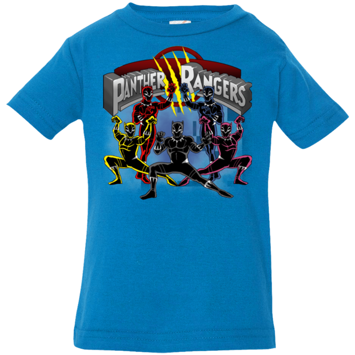T-Shirts Cobalt / 6 Months Panther Rangers Infant Premium T-Shirt
