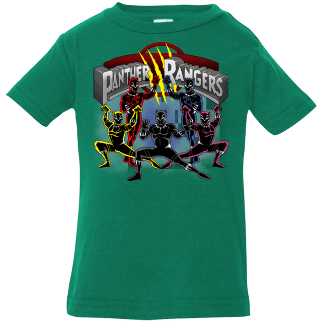 T-Shirts Kelly / 6 Months Panther Rangers Infant Premium T-Shirt