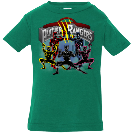 T-Shirts Kelly / 6 Months Panther Rangers Infant Premium T-Shirt