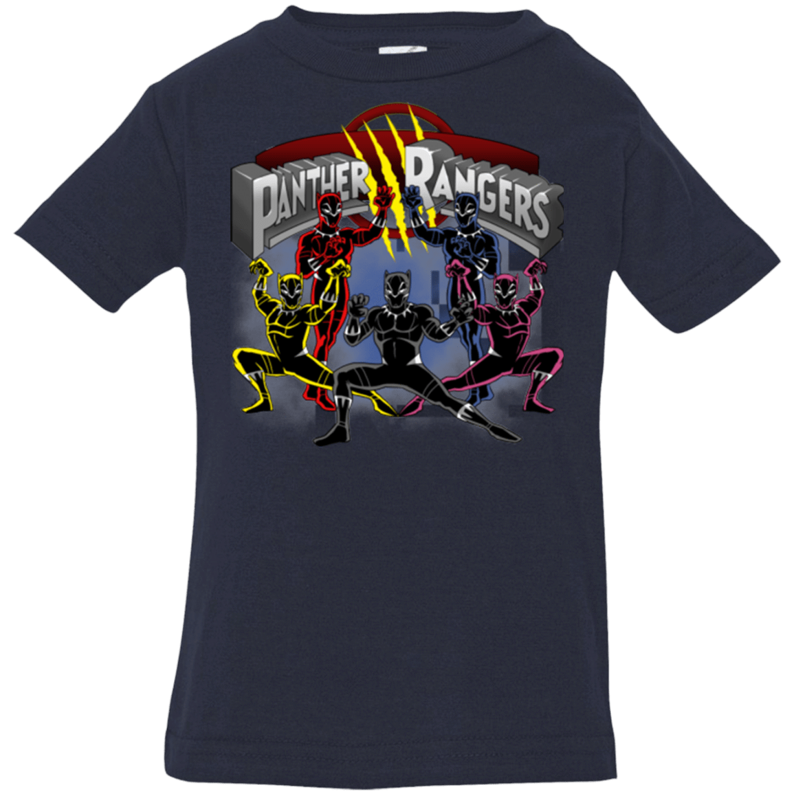 T-Shirts Navy / 6 Months Panther Rangers Infant Premium T-Shirt