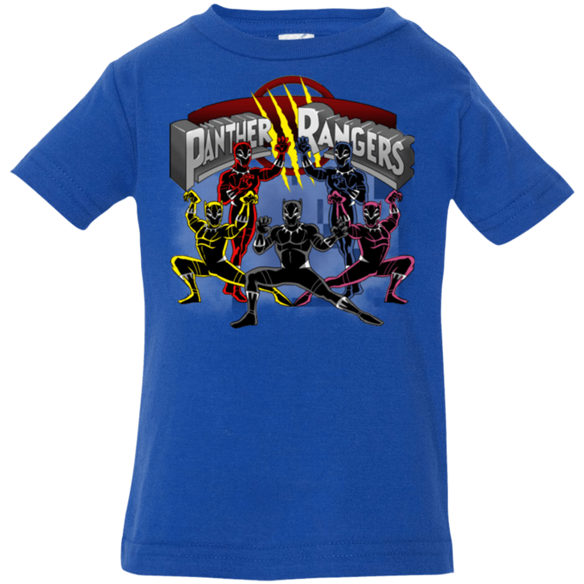 T-Shirts Royal / 6 Months Panther Rangers Infant Premium T-Shirt