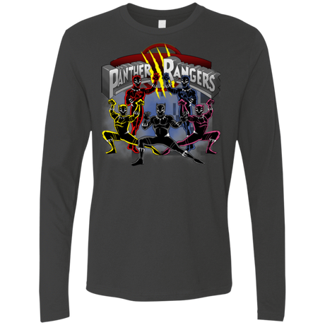 T-Shirts Heavy Metal / Small Panther Rangers Men's Premium Long Sleeve