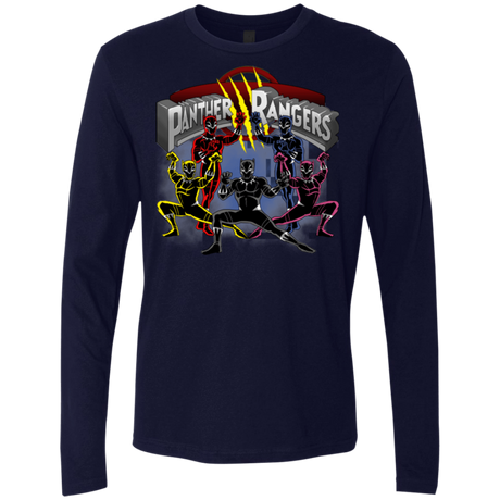 T-Shirts Midnight Navy / Small Panther Rangers Men's Premium Long Sleeve
