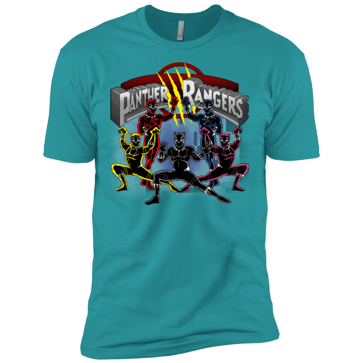 T-Shirts Tahiti Blue / X-Small Panther Rangers Men's Premium T-Shirt